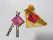 Handblown Glass Cocktail Stirrer Set