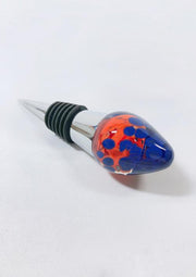 Handblown Glass Wine Topper