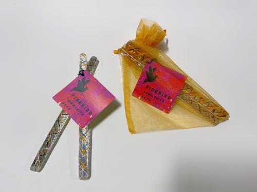Handblown Glass Cocktail Stirrer Set