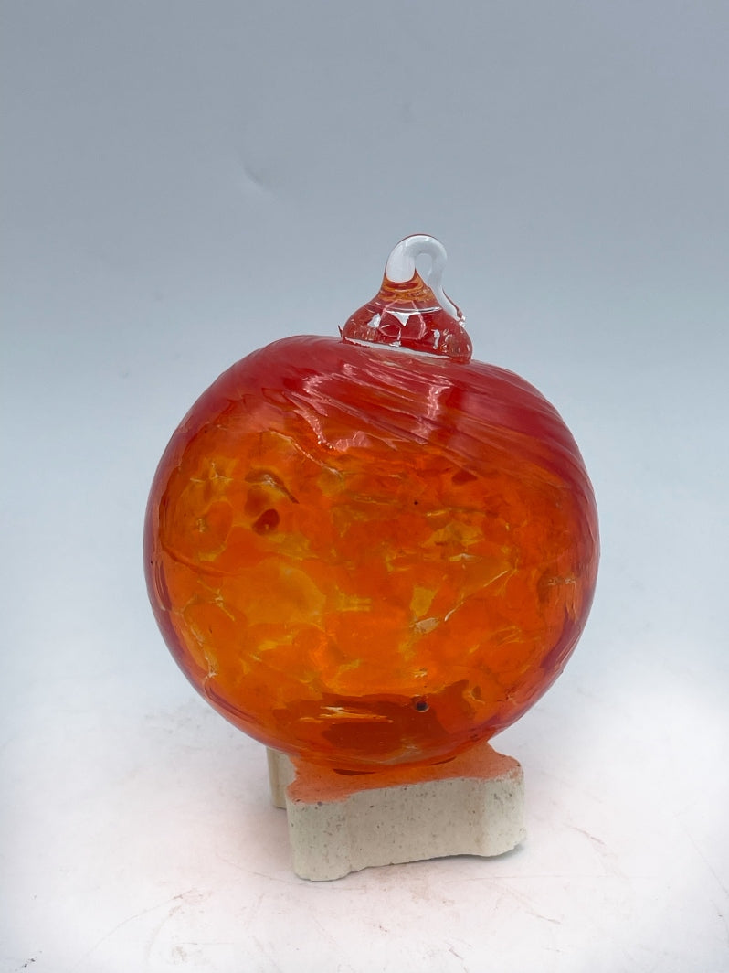 Red Glass Ornament